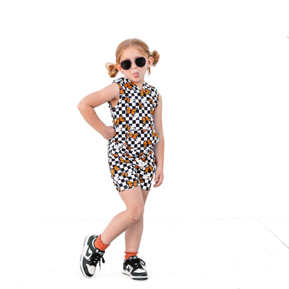 BAMBOO JOGGER SHORTS- Butterflies