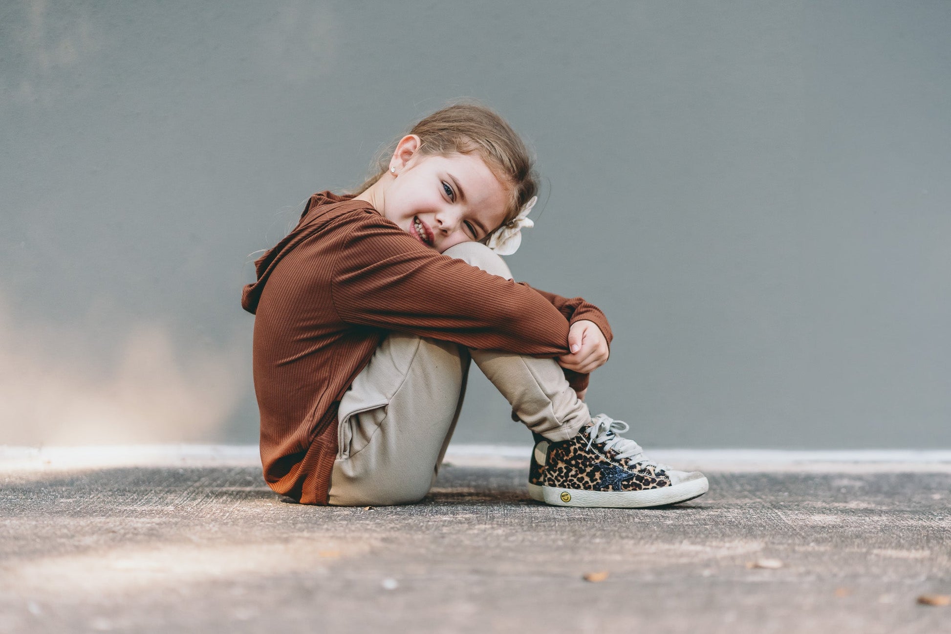 HAREM PANTS- Mushroom