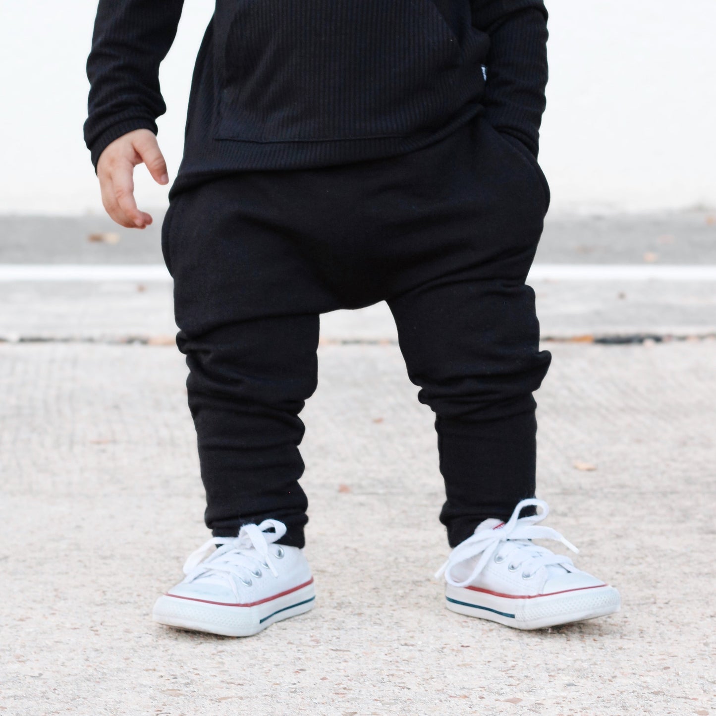 HAREM PANTS- Midnight Black