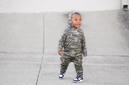 LONG SLEEVE HOODIE- Chris Camo