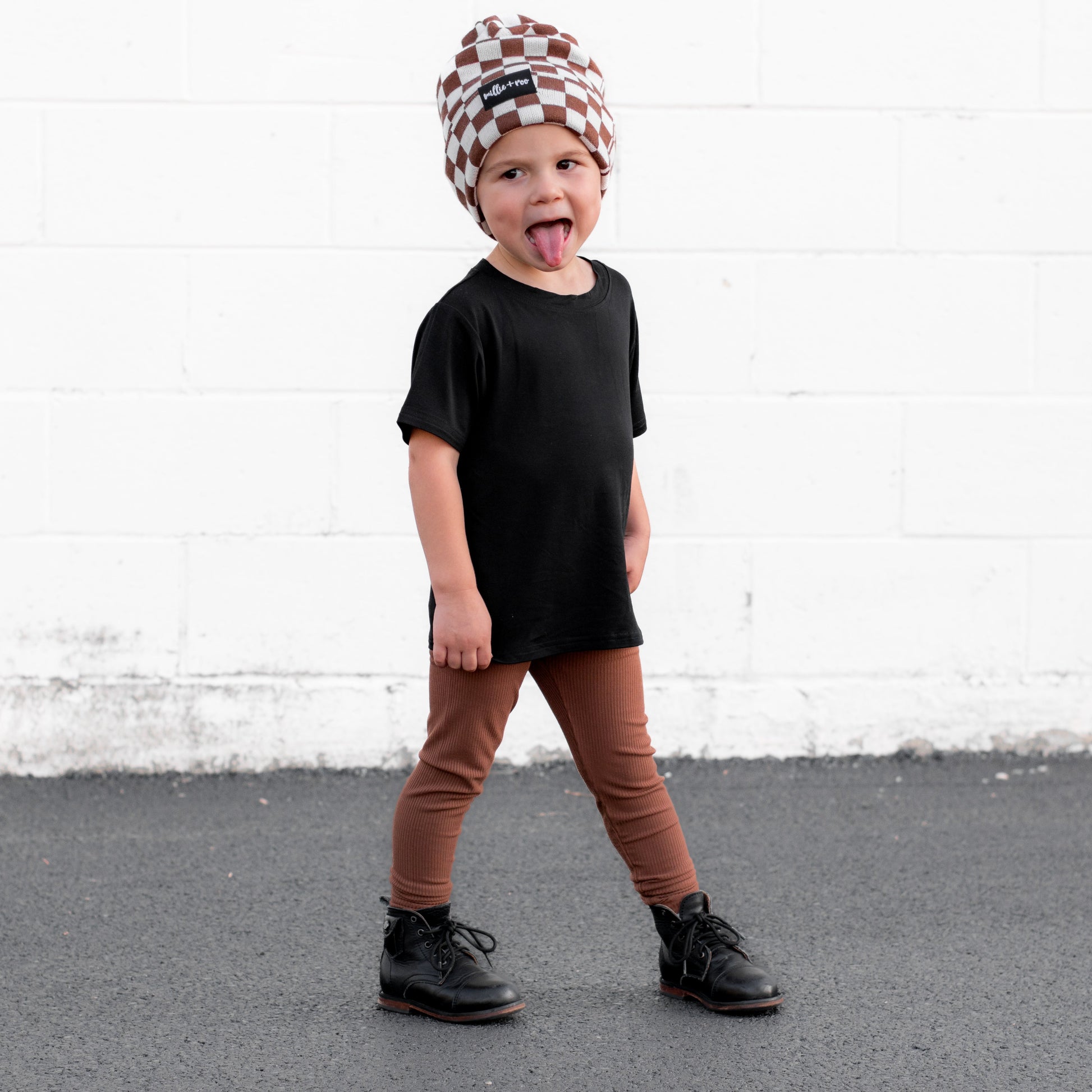 BAMBOO BASIC TEE- Midnight