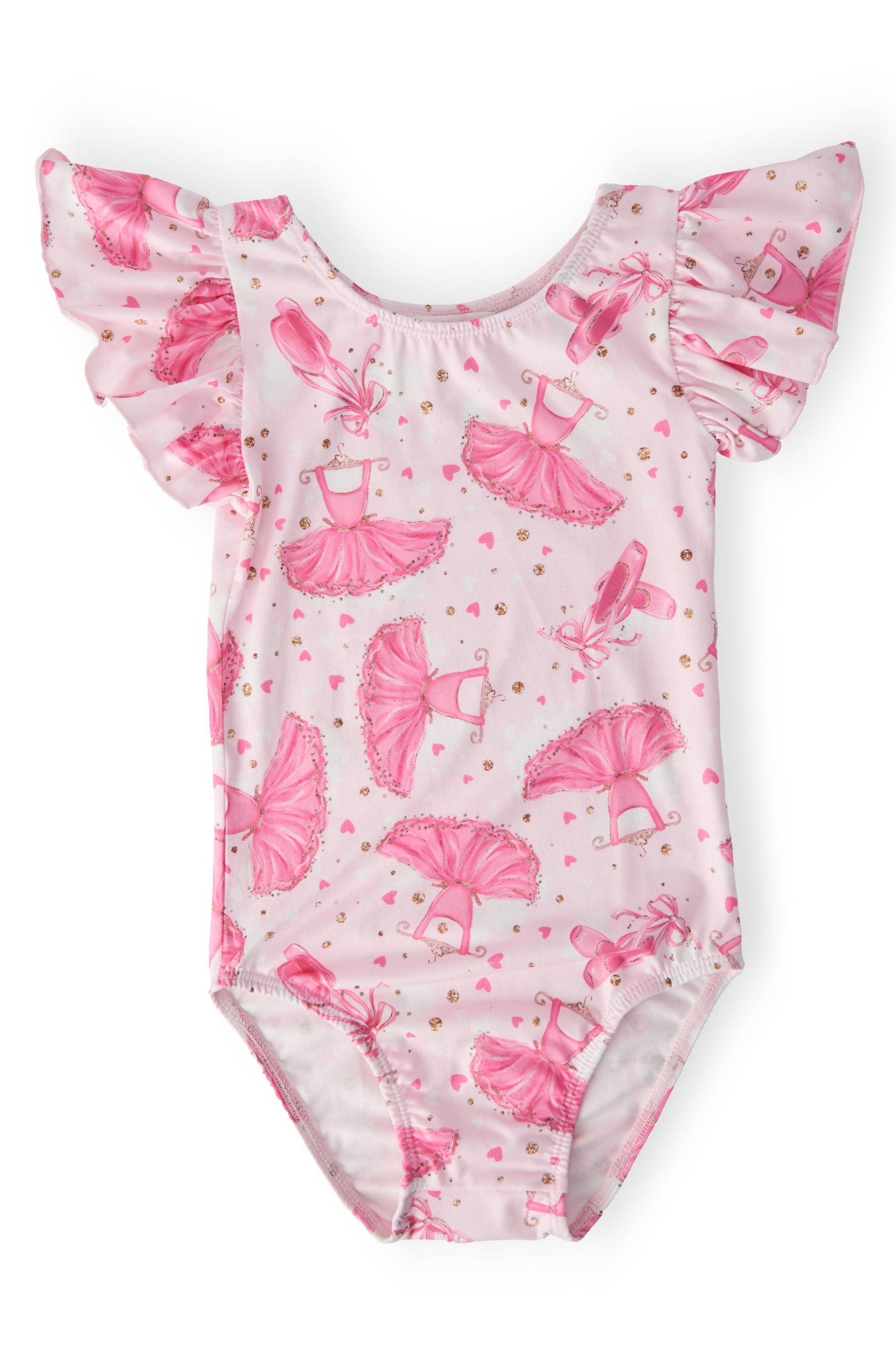 Pirouette S/S Flutter Sleeve Leotard
