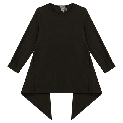 2PC Set Handkerchief Top With Maxi Straight Skirt