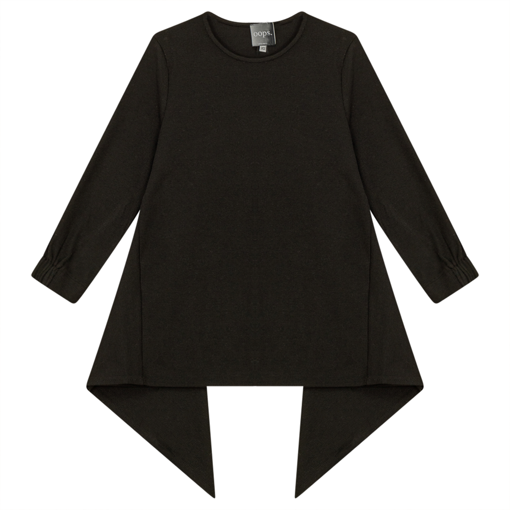 2PC Set Handkerchief Top With Maxi Straight Skirt