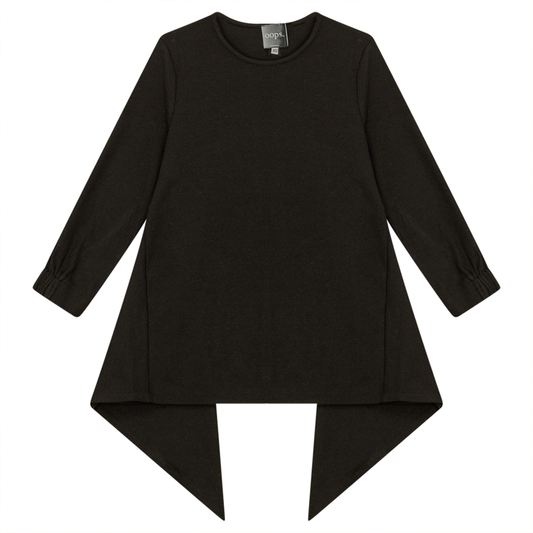 2PC Set Handkerchief Top With Maxi Straight Skirt