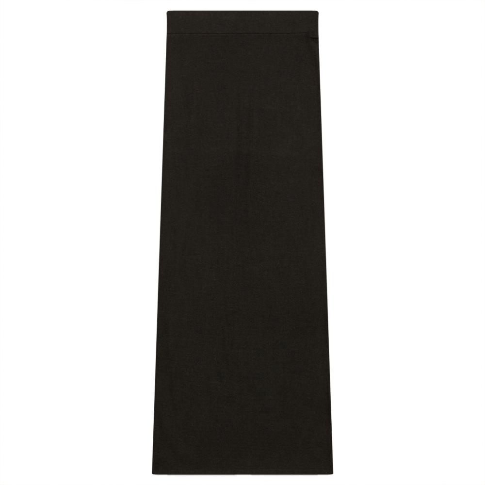 2PC Set Handkerchief Top With Maxi Straight Skirt