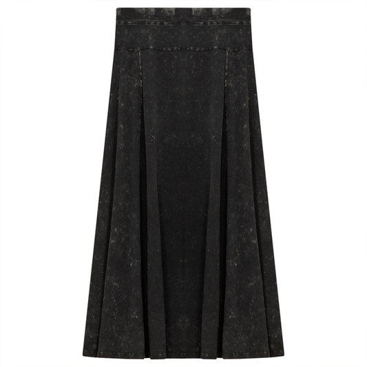 Ladies Denim Stretch Long Skirt