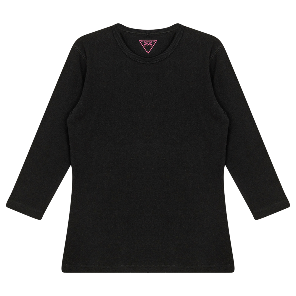 24/7 Rib Basic Crew Neck Tee Shirt White