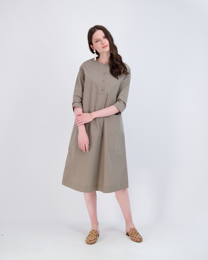 Shirt Dress With Pockets
