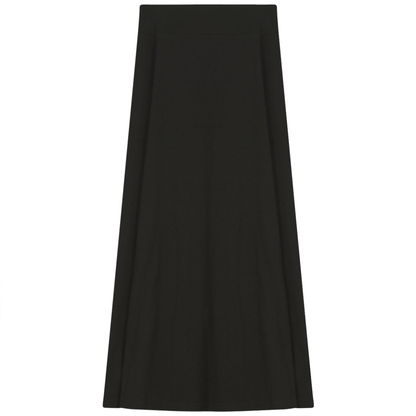 Ladies Cotton Stretch Long Skirt