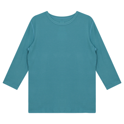 Rib T-Shirt Blue