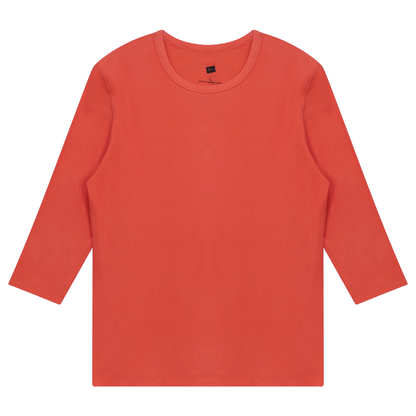 Rib T-Shirt Peach