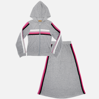 2pc Set With Stripes