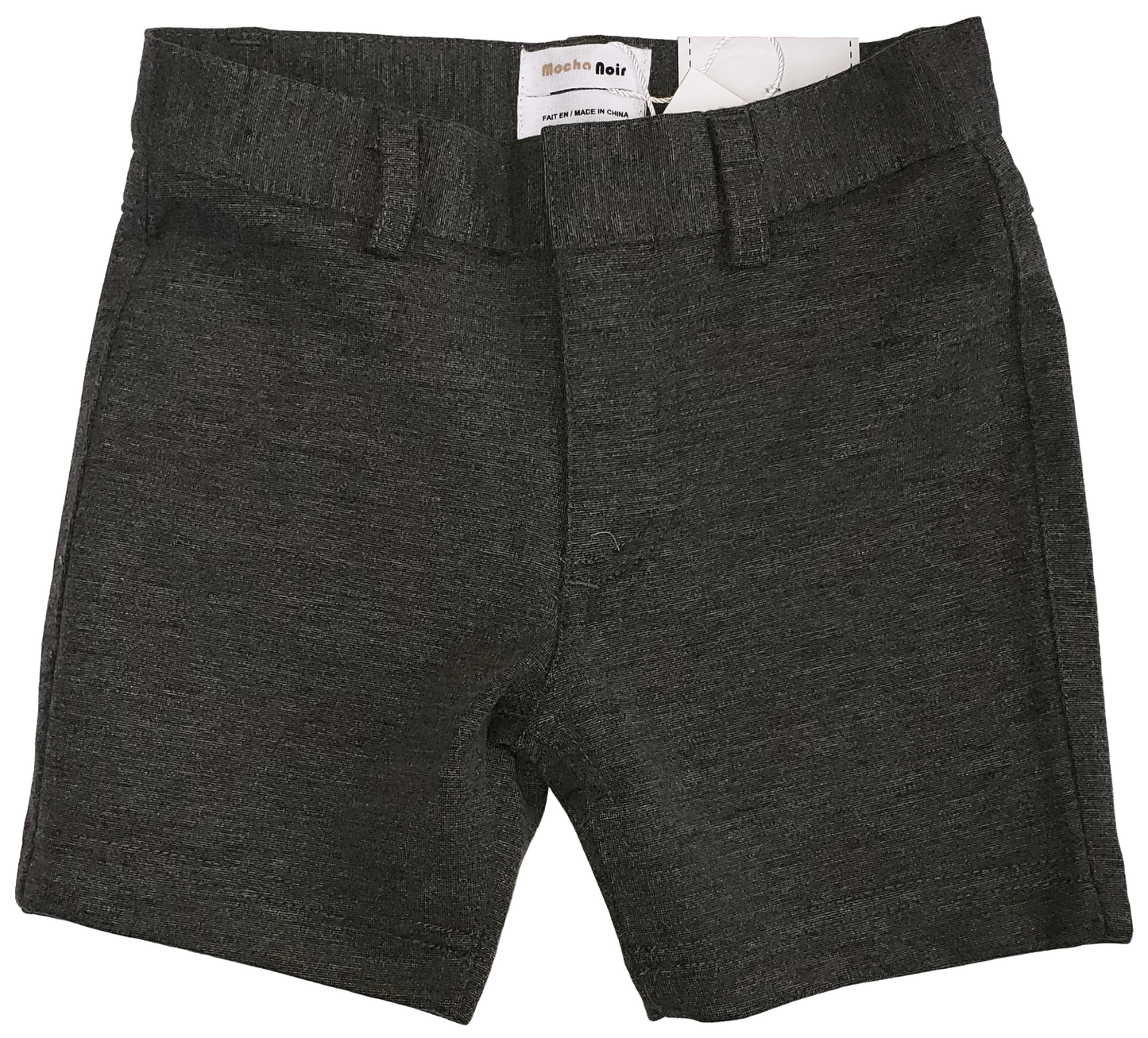 Stretch Short Skinny Pants Medium Grey Mix