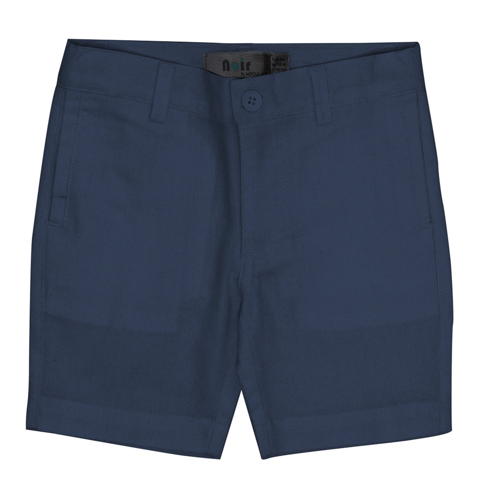 Linen Shorts Navy