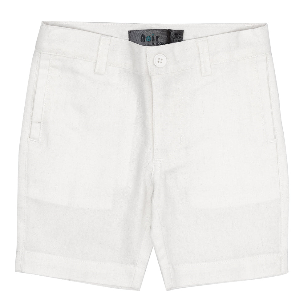 Linen Shorts White