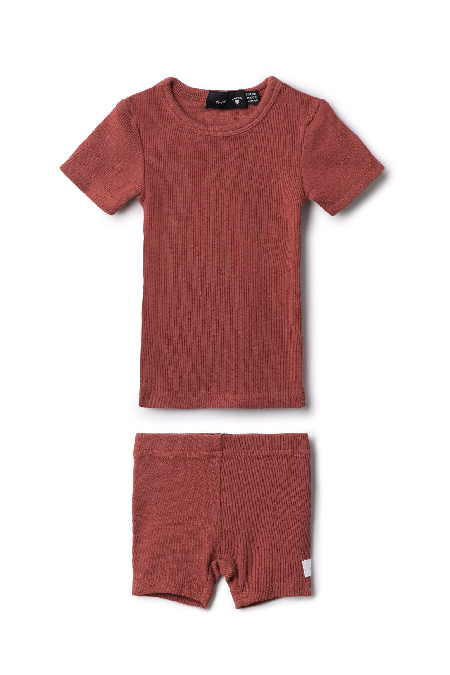 Soft Rib 2pc Terracotta