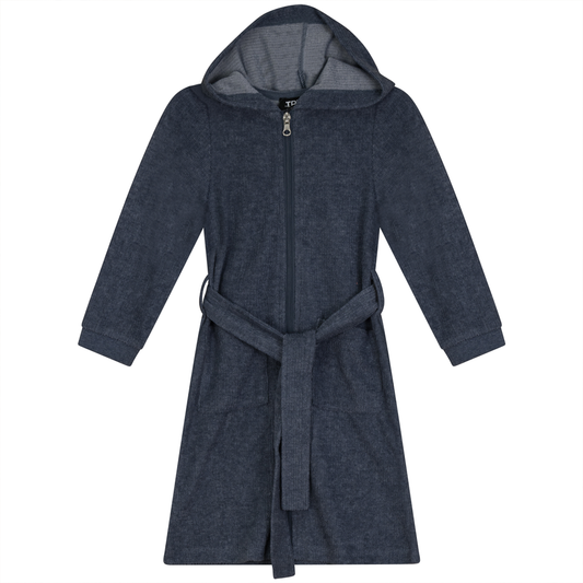 Washed Rib Terry Robe