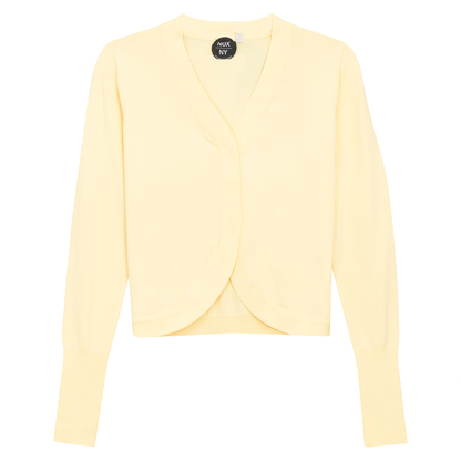 Crop Knit Cardigan Popcorn