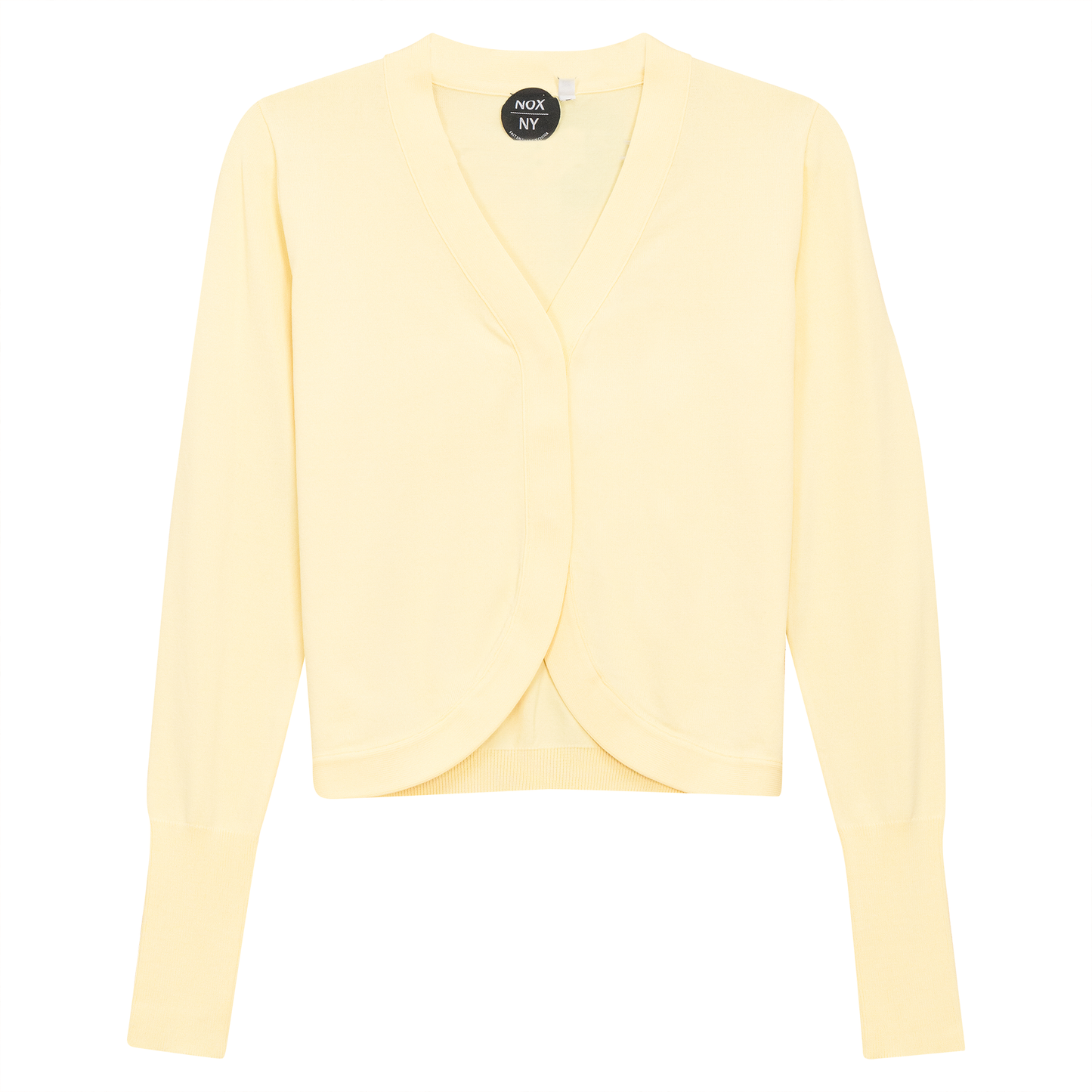 Crop Knit Cardigan Popcorn