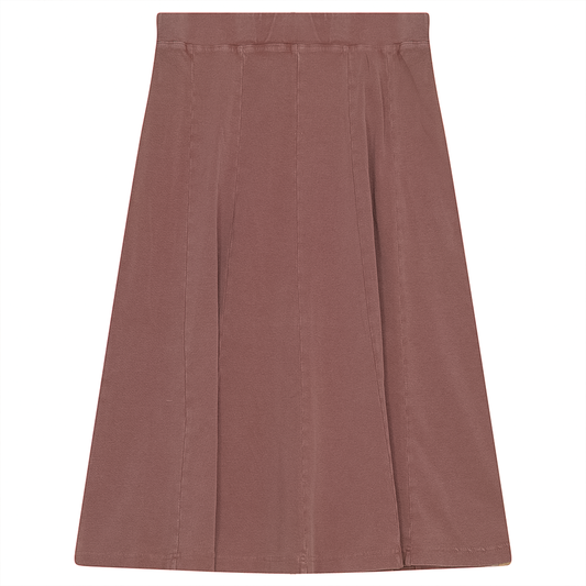 Stone Washed Short Skirt Spice Wash