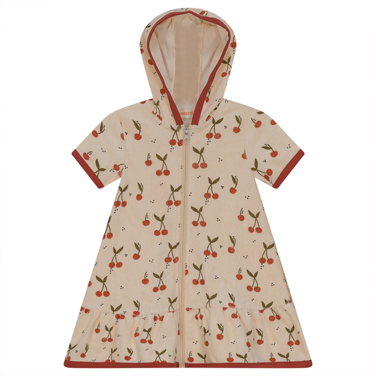Cherry Print Terry Dress