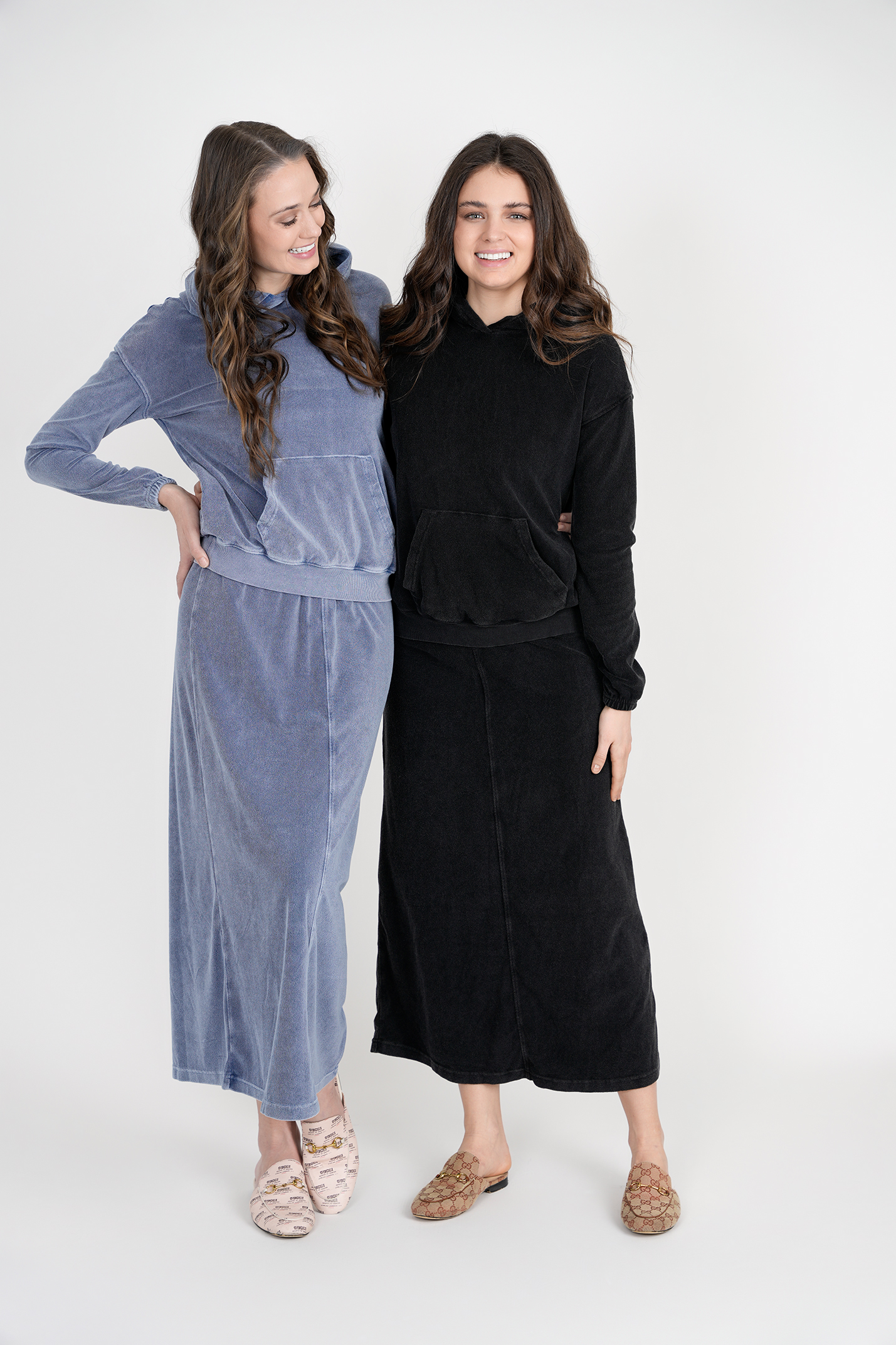 Distressed Terry 2PC Set