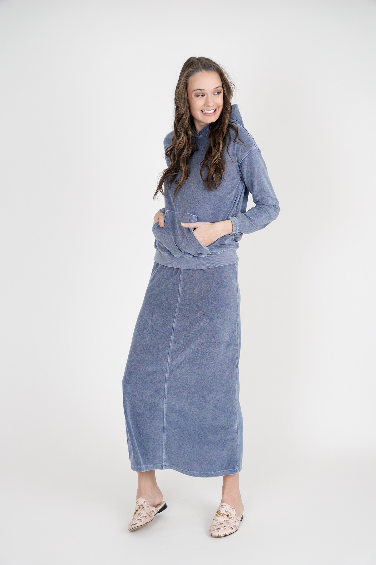 Distressed Terry 2PC Set