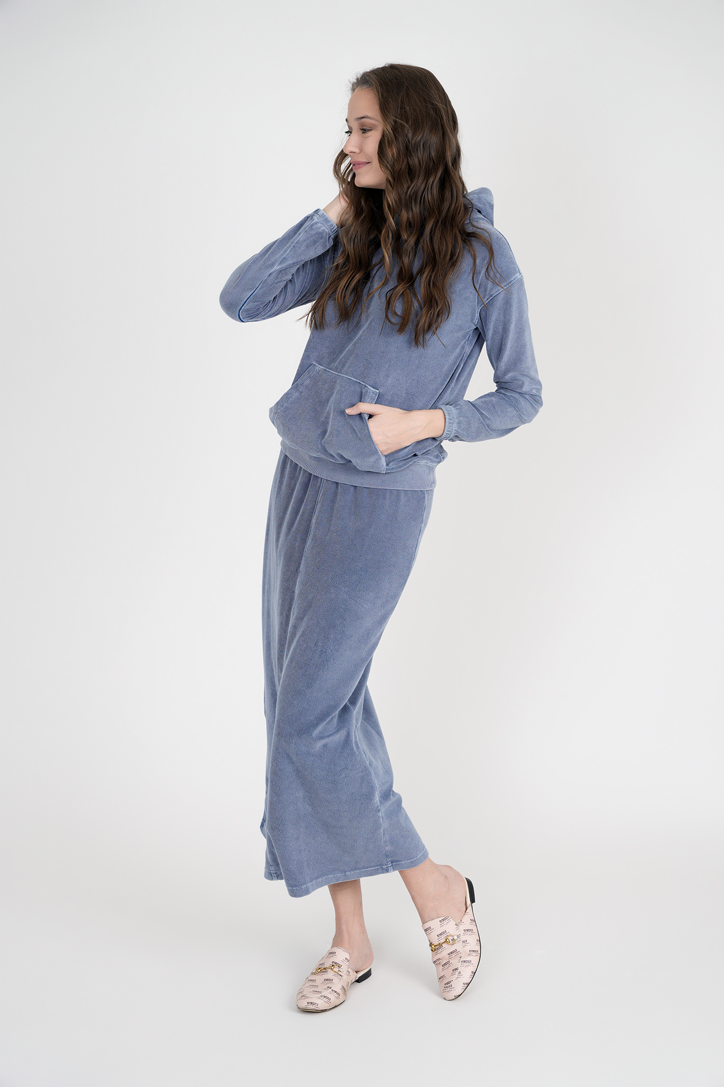 Distressed Terry 2PC Set