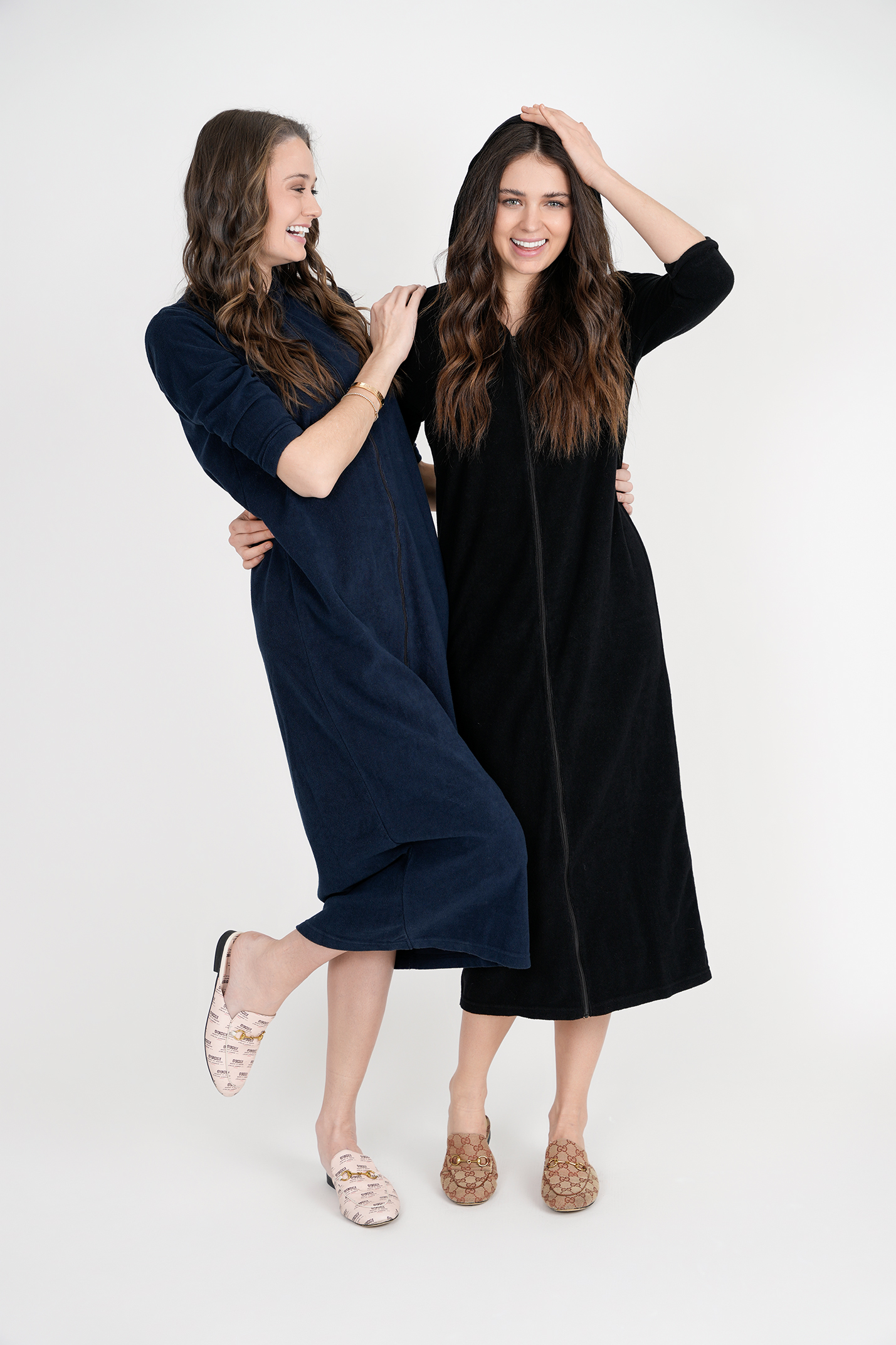 Oversized Terry Midi Robe