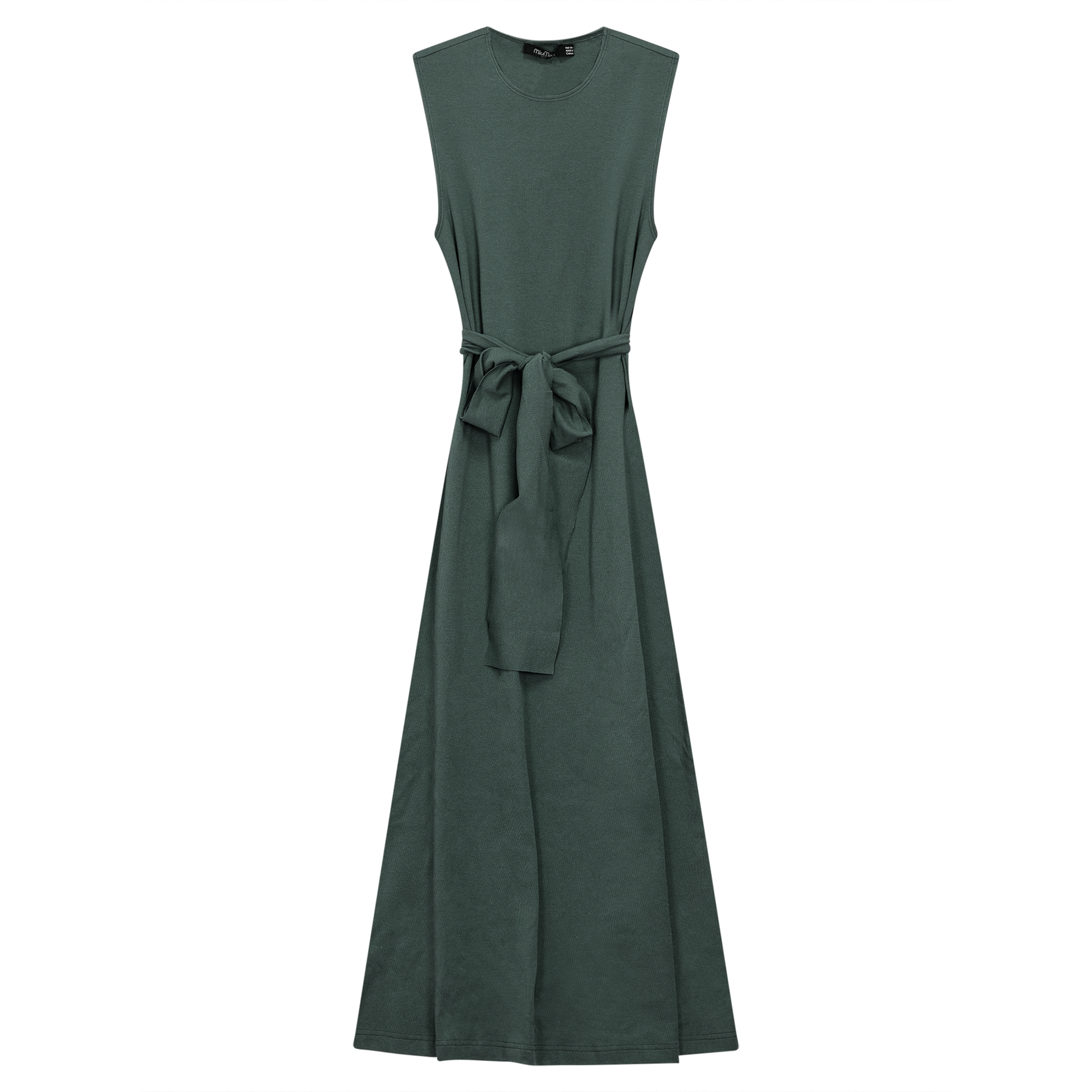 A-Line Midi Jumper Basil