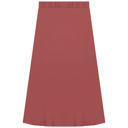 Flare Midi Skirt Champagn