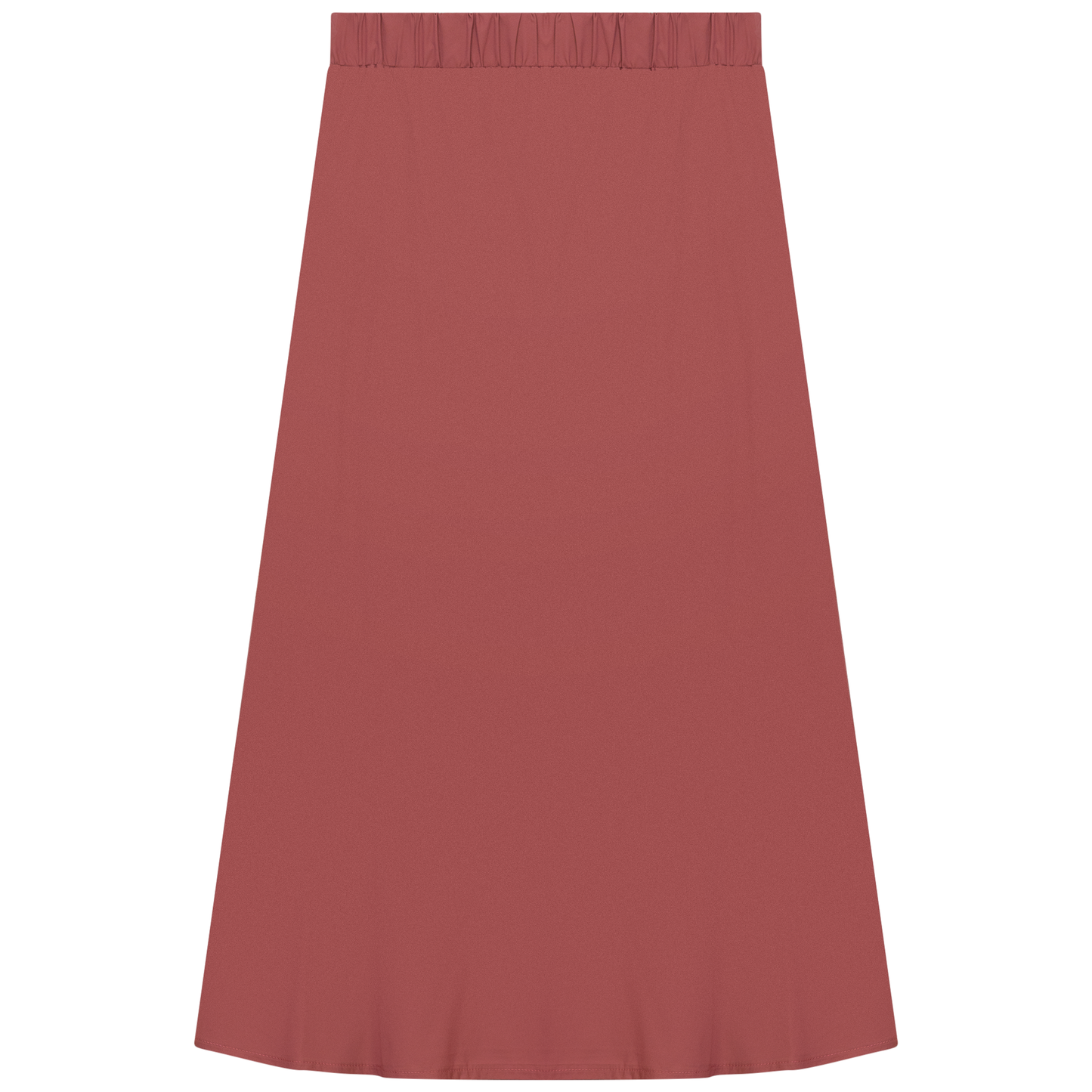 Flare Midi Skirt Champagn
