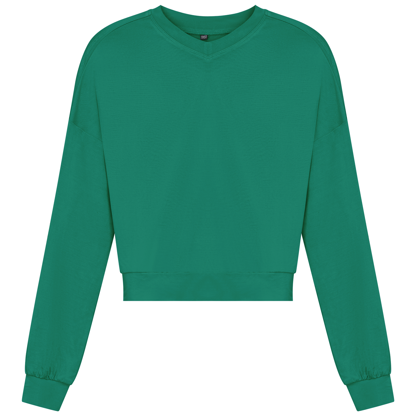 Knit Drop Shoulder Top Kelly Green