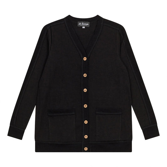 Maternity Ribbed Contrast Cardigan