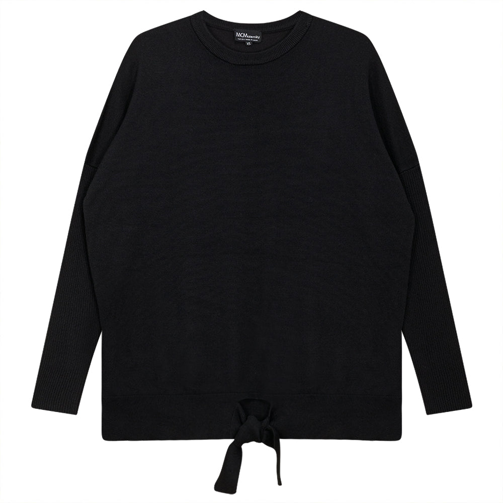 Maternity Knit Knot Sweater