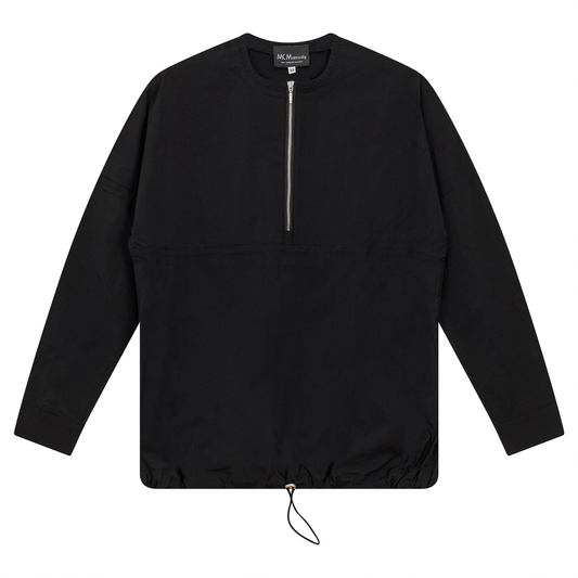 Maternity Cotton Henley Bungee Top