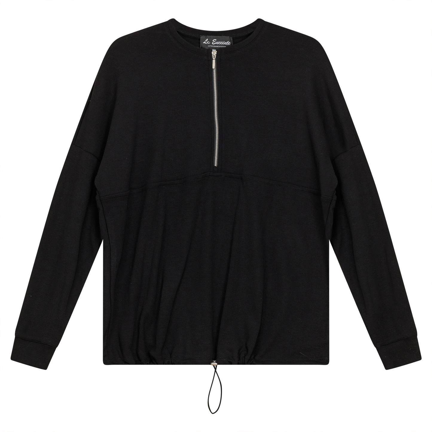 Maternity Henley Bungee Sweatshirt