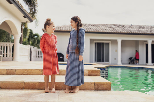 Stripped Terry 2Pc Set