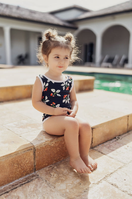 Cherry Print Swimsuit