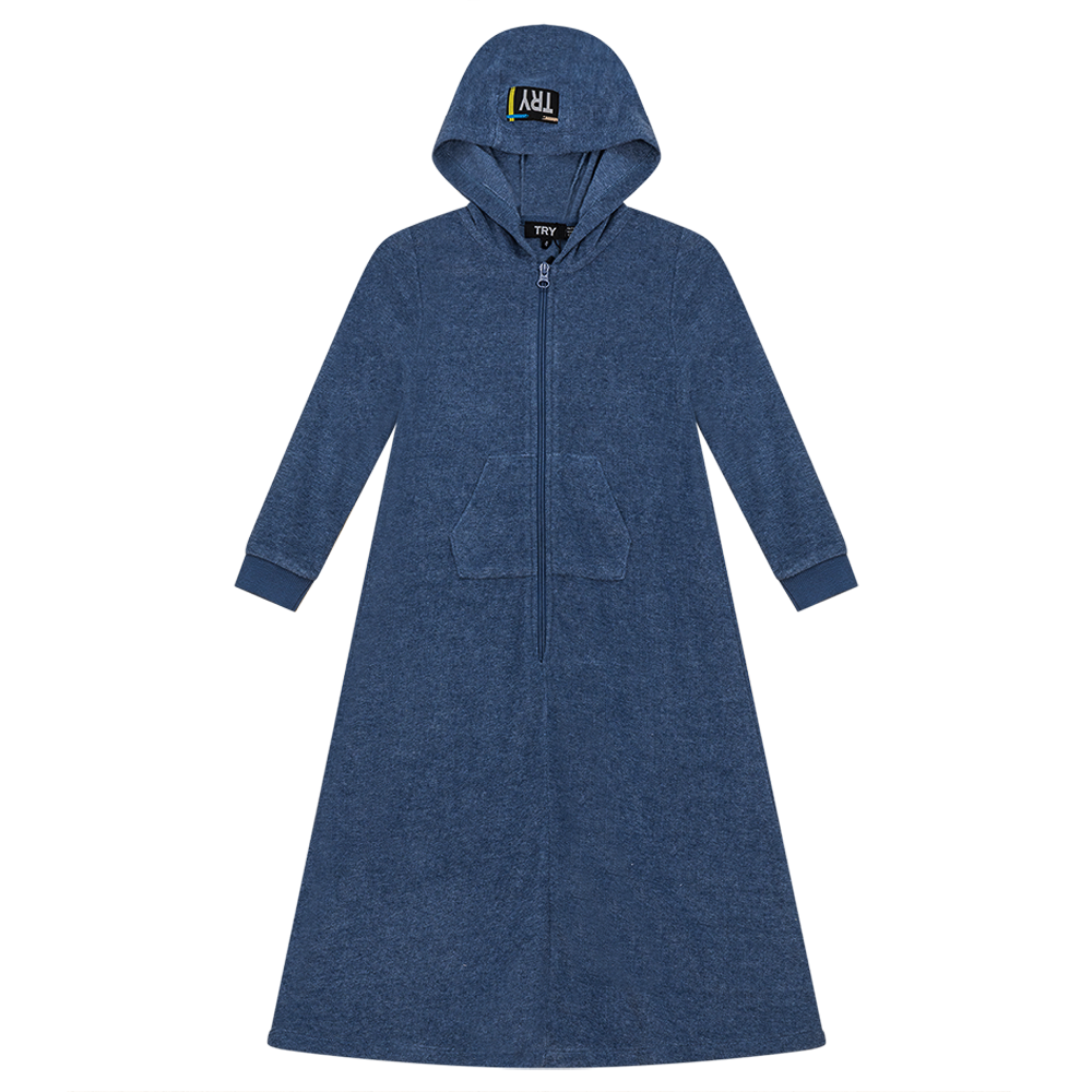 Star Crochet Terry Robe