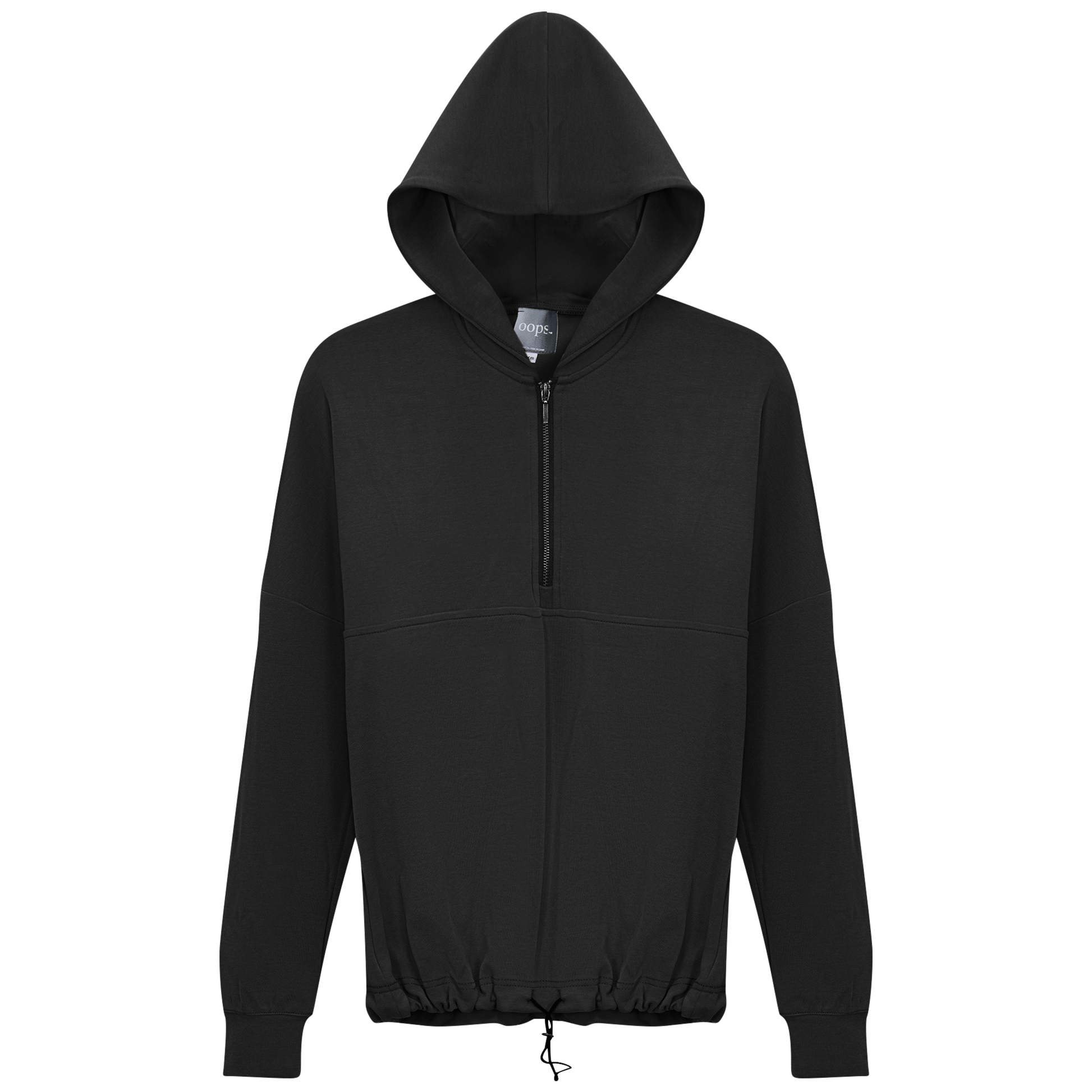Hooded Bungee Sweatshirt Black