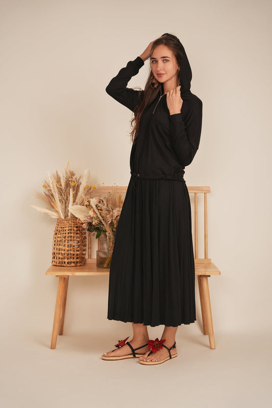 Hooded Bungee Sweatshirt