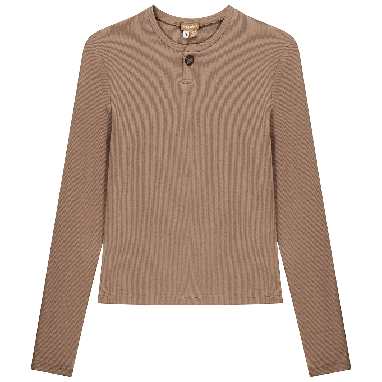 Short Henley Tee Sand