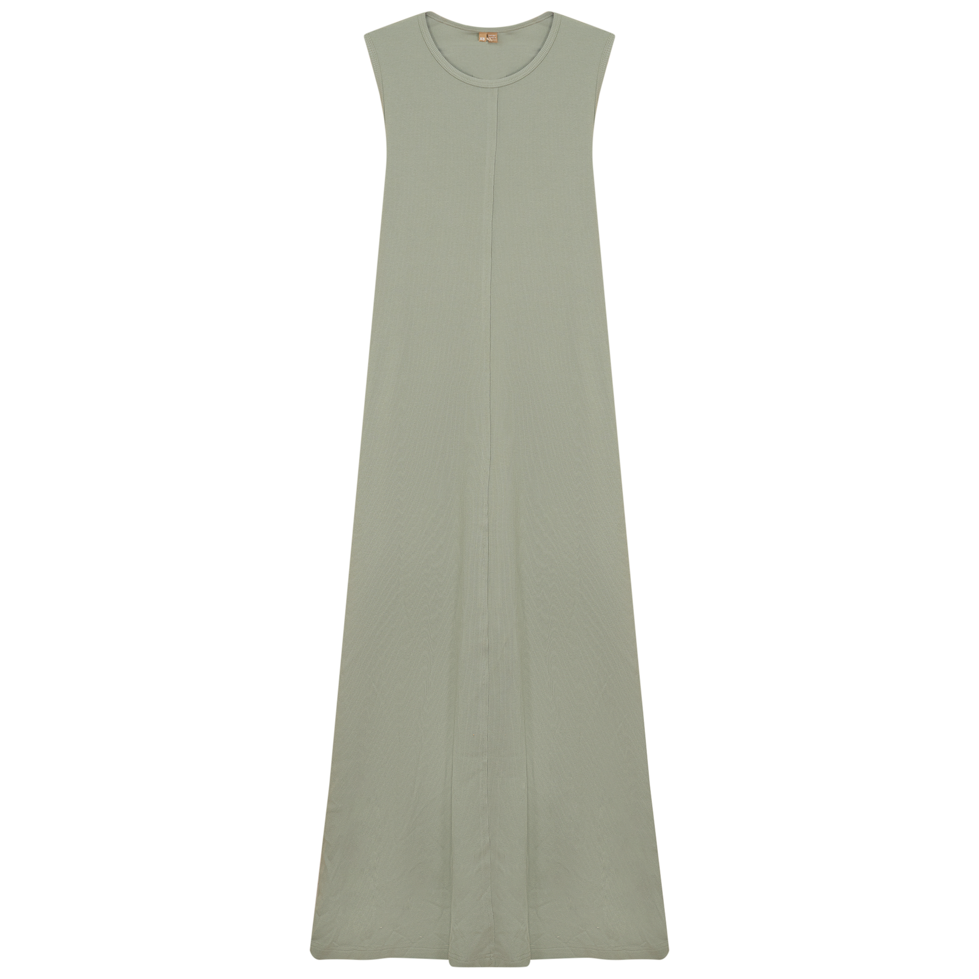 Ribbed Maxi Jumper Basil