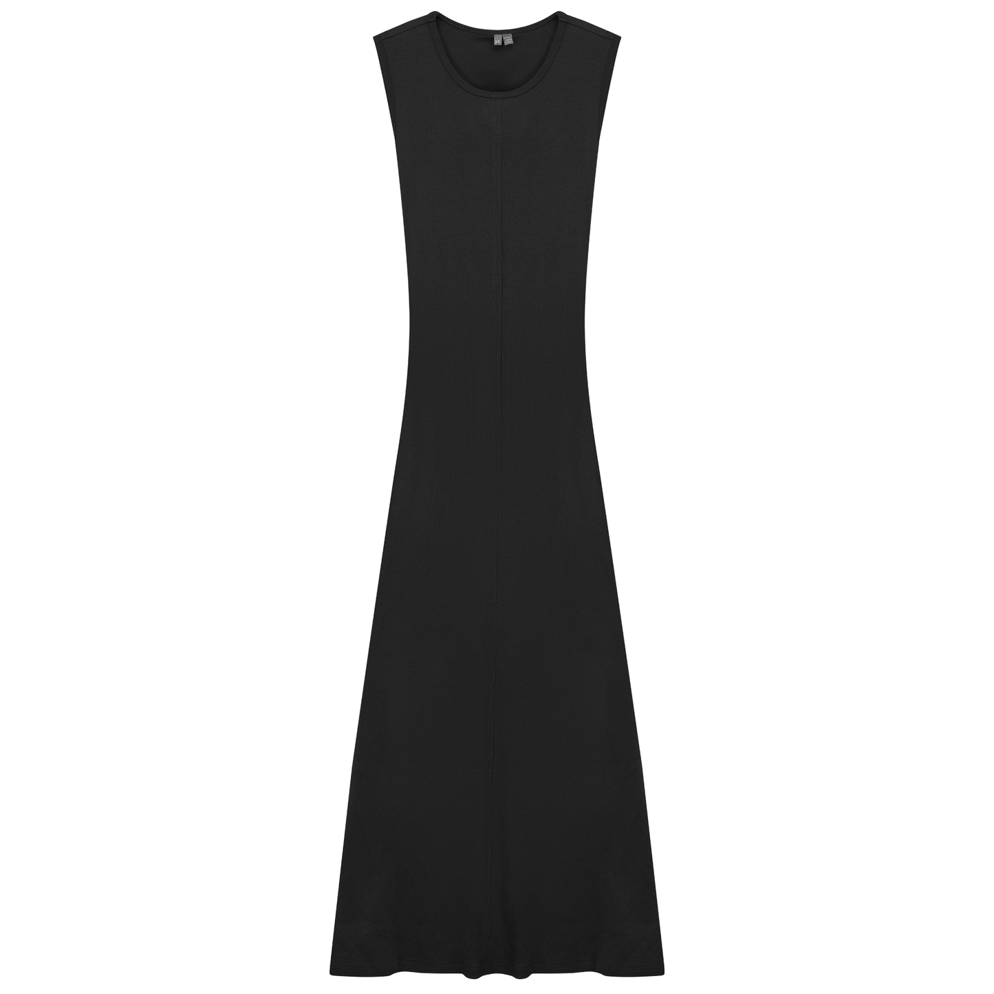 Ribbed Maxi Jumper Black