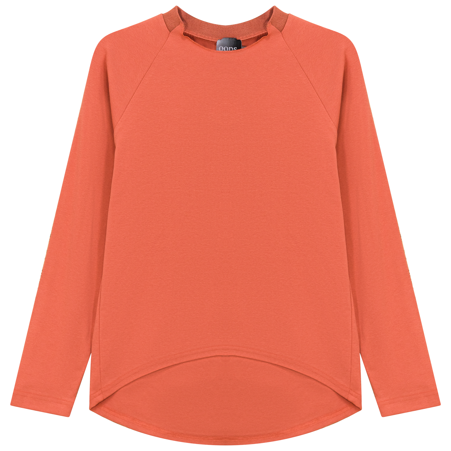 Pleat Back Tee Bisque