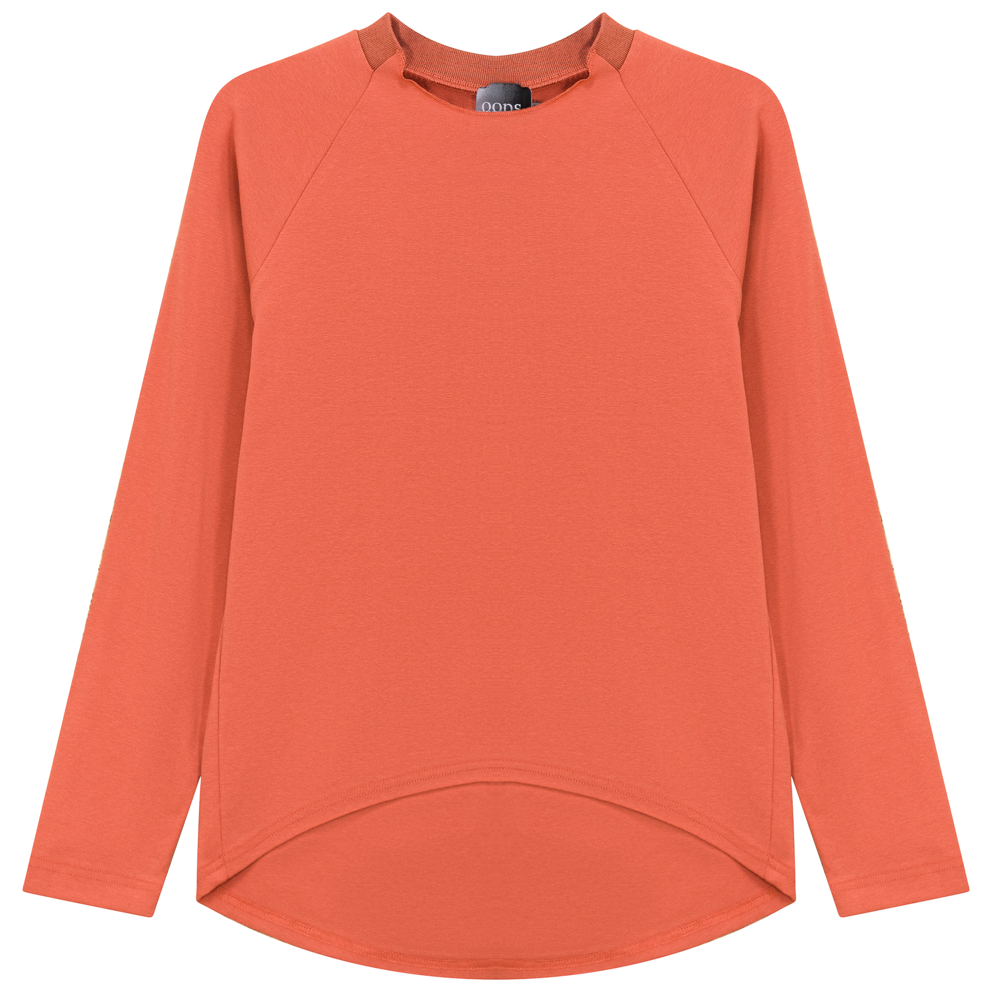 Pleat Back Tee Bisque