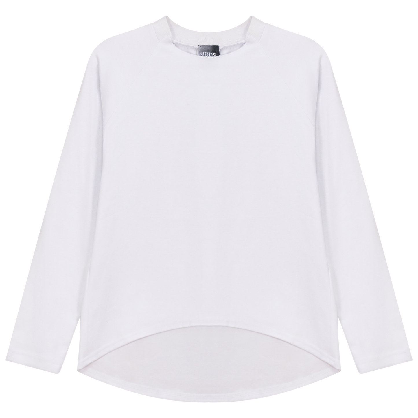 Pleat Back Tee White
