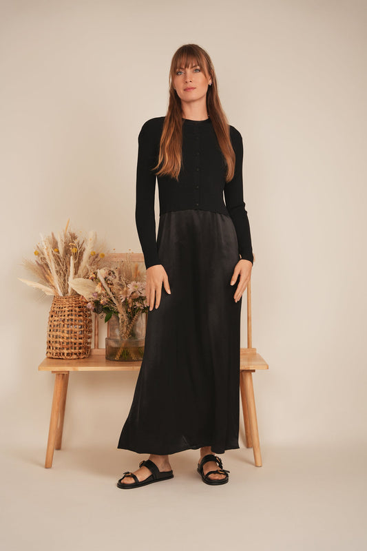 Cropped Fit Ribbed Knit Cardigan